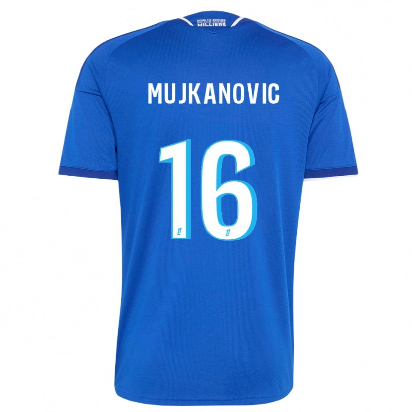 Danxen Women Edin Mujkanovic #16 Royal Blue White Home Jersey 2026/27 T-Shirt
