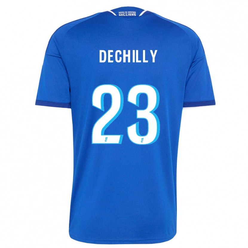 Danxen Women Pauline Dechilly #23 Royal Blue White Home Jersey 2026/27 T-Shirt