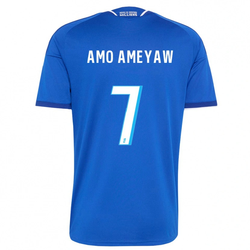 Danxen Women Samuel Amo-Ameyaw #7 Royal Blue White Home Jersey 2026/27 T-Shirt