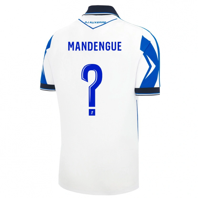 Danxen Women Rayan Mandengue #0 Black White Blue Home Jersey 2026/27 T-Shirt