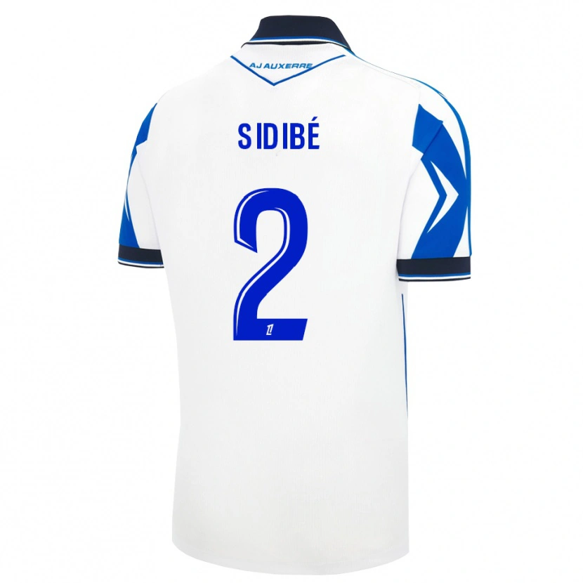 Danxen Women Ismaël Sidibé #2 Black White Blue Home Jersey 2026/27 T-Shirt