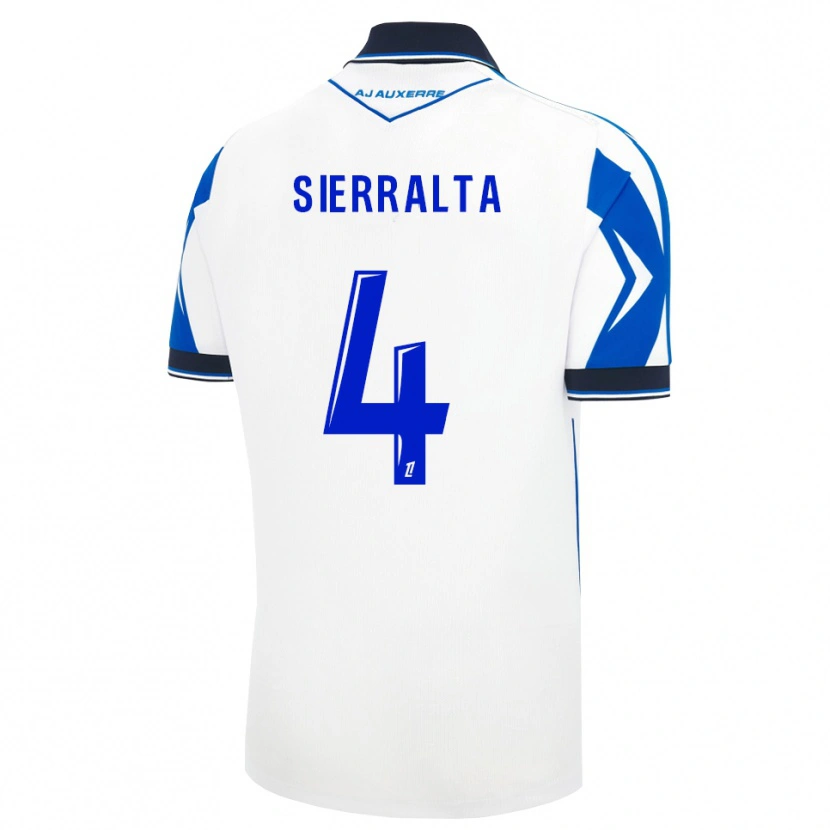 Danxen Women Francisco Sierralta #4 Black White Blue Home Jersey 2026/27 T-Shirt