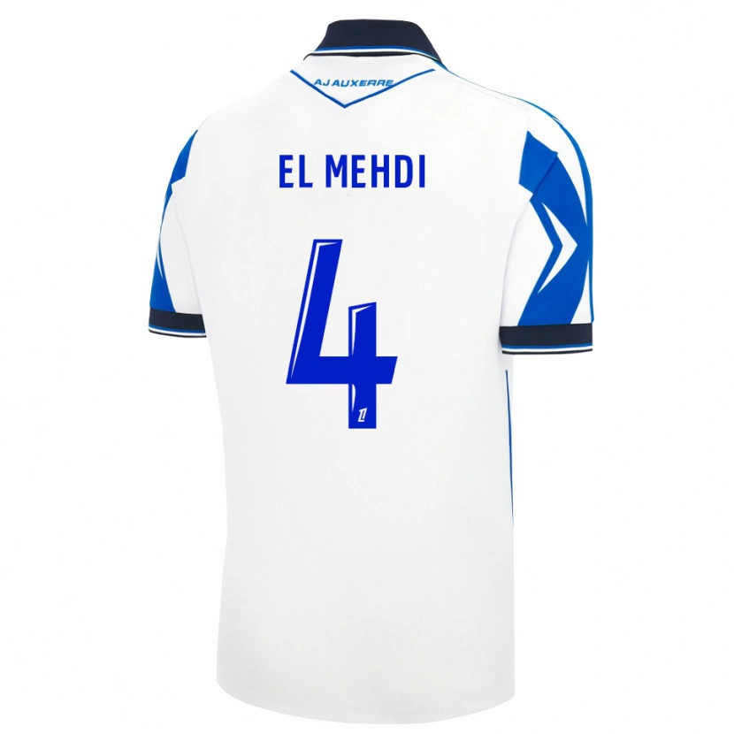 Danxen Women Chihab El Mehdi #4 Black White Blue Home Jersey 2026/27 T-Shirt