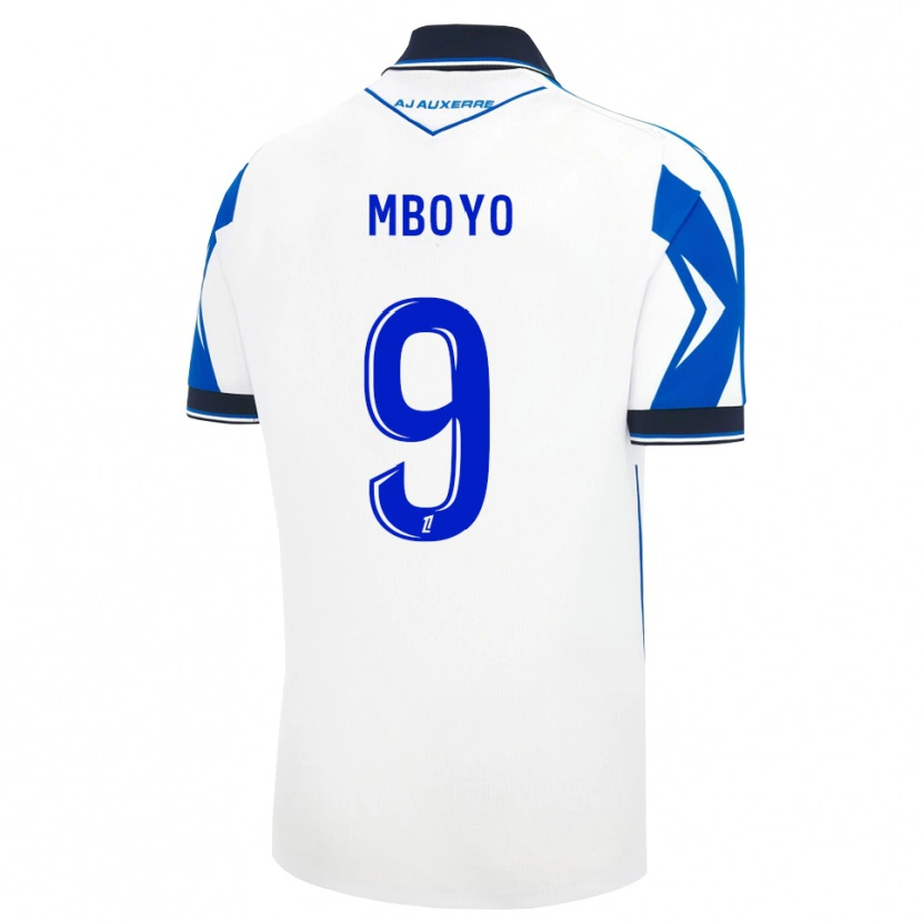 Danxen Women Andy Mboyo #9 Black White Blue Home Jersey 2026/27 T-Shirt