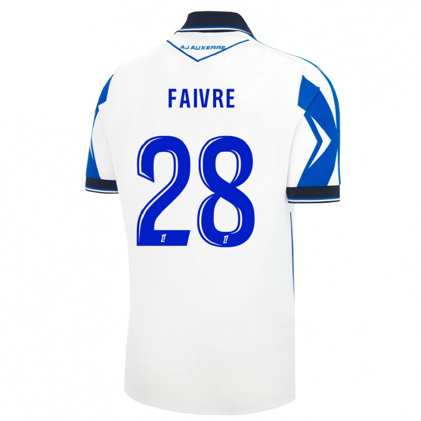 Danxen Women Romain Faivre #28 Black White Blue Home Jersey 2026/27 T-Shirt