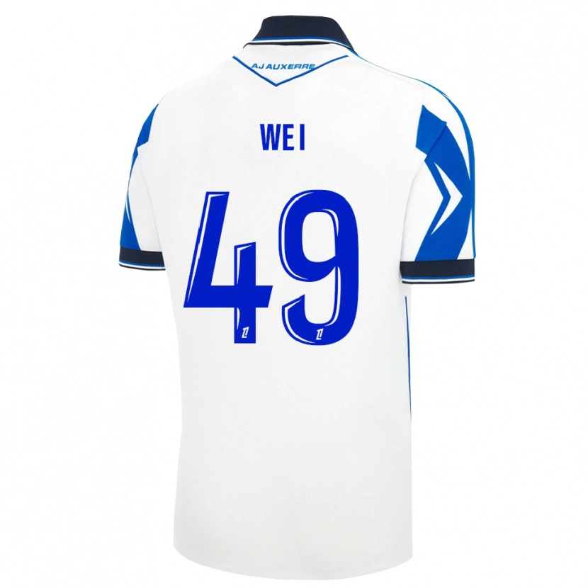 Danxen Women Xiangxin Wei #49 Black White Blue Home Jersey 2026/27 T-Shirt