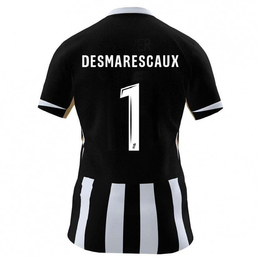 Danxen Women Émile Desmarescaux #1 Black Blue Home Jersey 2026/27 T-Shirt