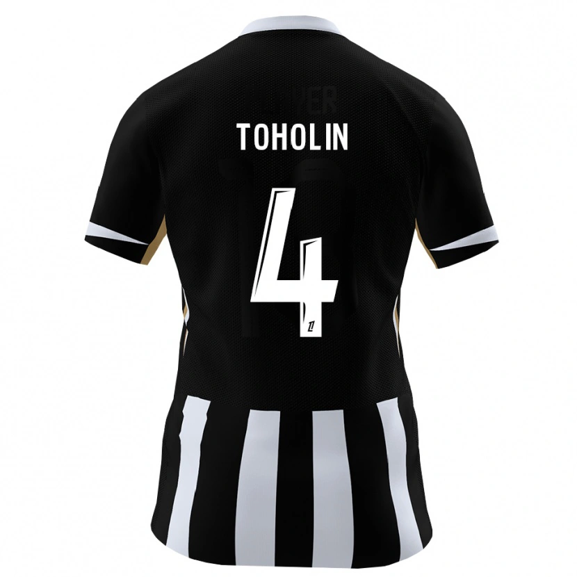 Danxen Women Haris Toholin #4 Black Blue Home Jersey 2026/27 T-Shirt