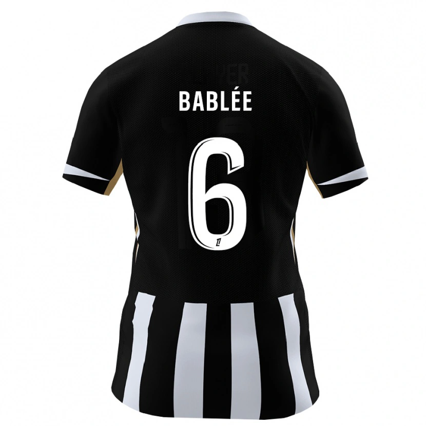 Danxen Women Alix Bablée #6 Black Blue Home Jersey 2026/27 T-Shirt