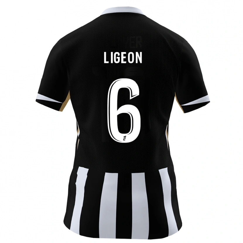 Danxen Women Aymeris Ligeon #6 Black Blue Home Jersey 2026/27 T-Shirt