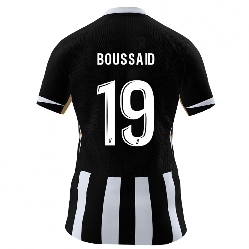 Danxen Women Willsem Boussaid #19 Black Blue Home Jersey 2026/27 T-Shirt