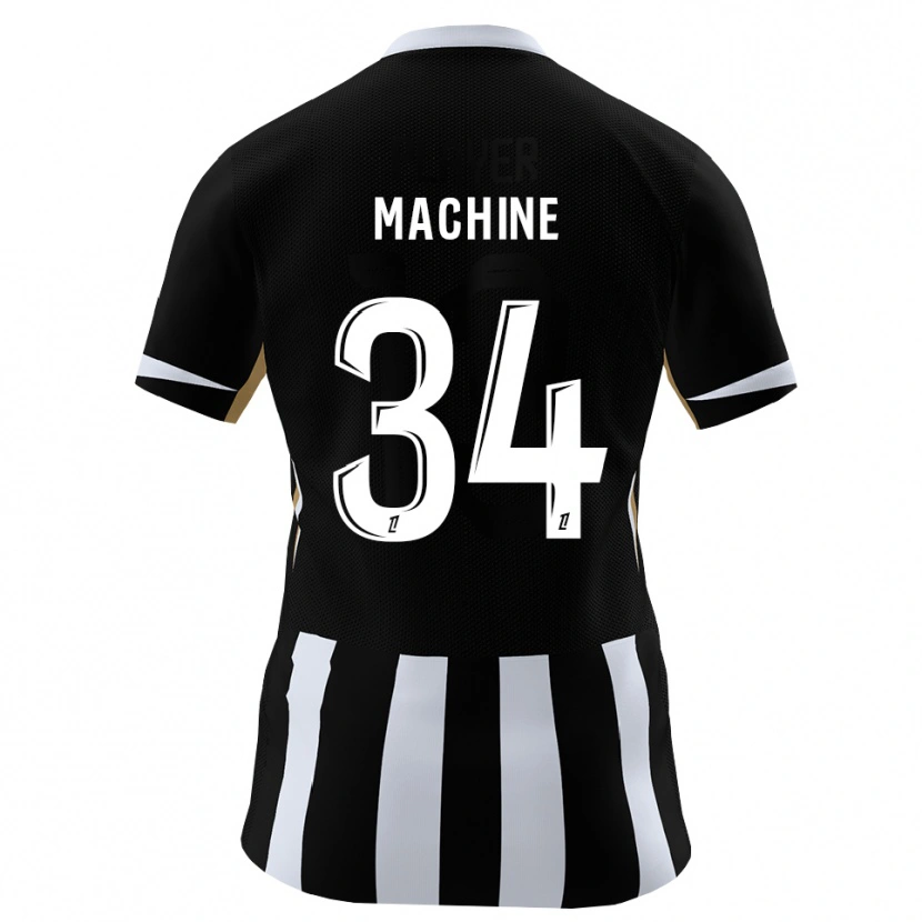 Danxen Women Lanroy Machine #34 Black Blue Home Jersey 2026/27 T-Shirt