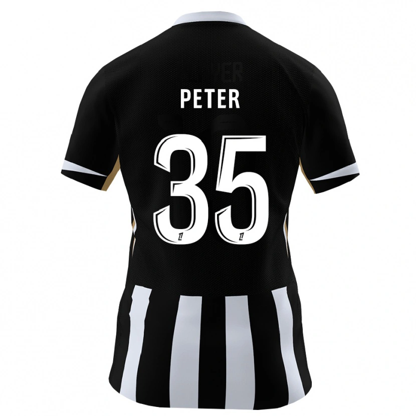 Danxen Women Prosper Peter #35 Black Blue Home Jersey 2026/27 T-Shirt
