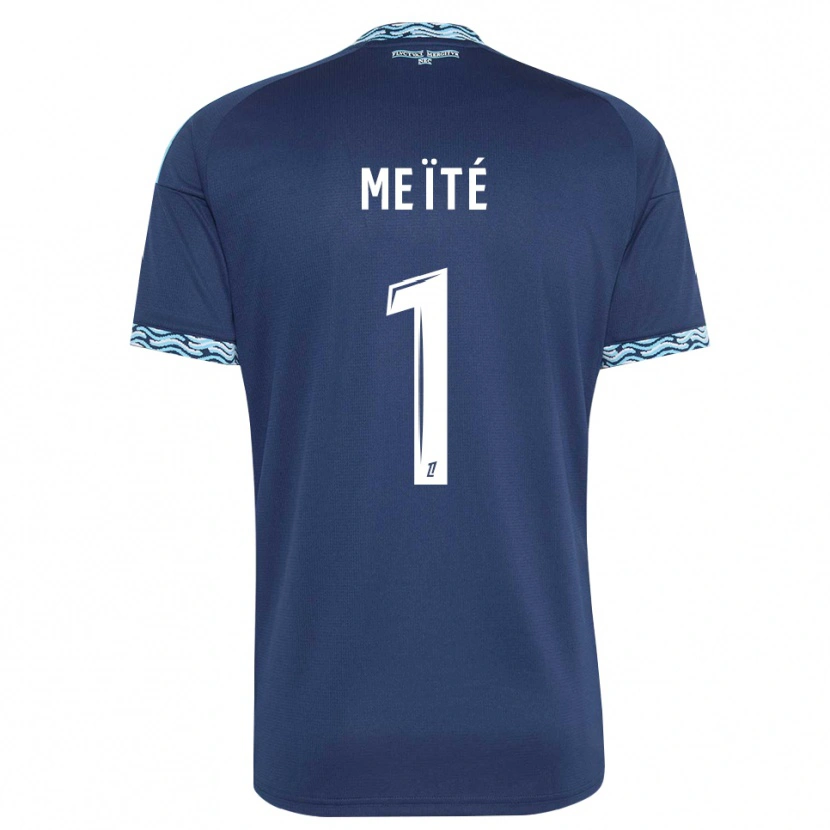 Danxen Women Ibrahim Meïté #1 Steelblue White Home Jersey 2026/27 T-Shirt