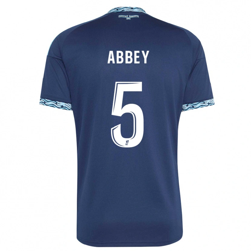 Danxen Women Emmanuel Abbey #5 Steelblue White Home Jersey 2026/27 T-Shirt