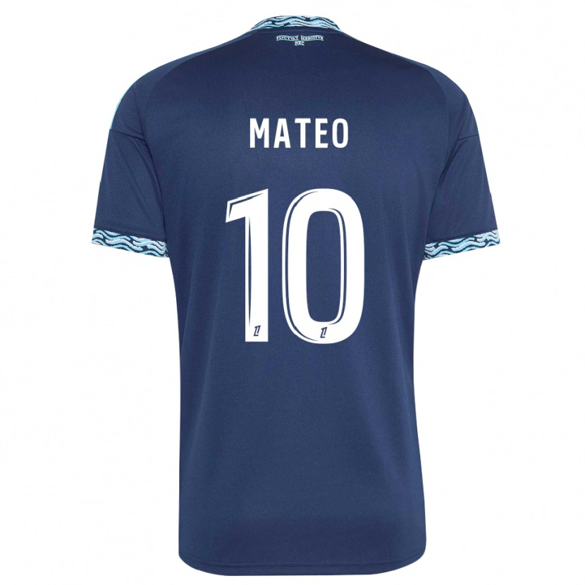 Danxen Women Clara Mateo #10 Steelblue White Home Jersey 2026/27 T-Shirt