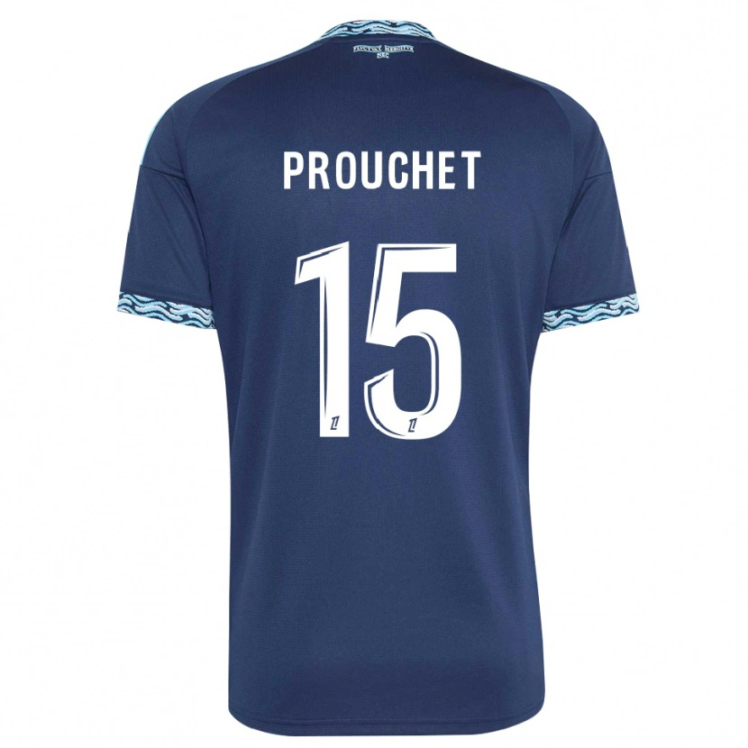 Danxen Women Killian Prouchet #15 Steelblue White Home Jersey 2026/27 T-Shirt