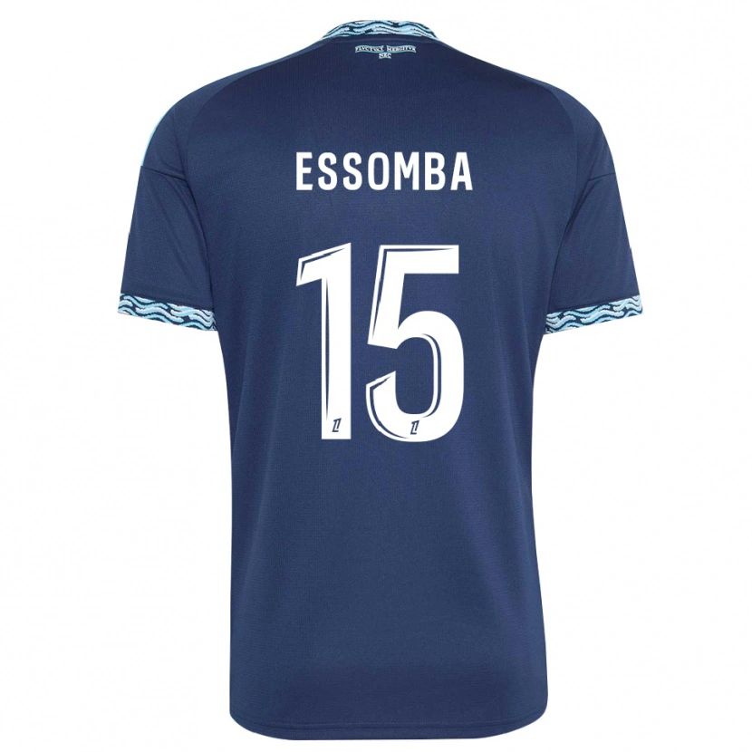 Danxen Women Aaron Essomba #15 Steelblue White Home Jersey 2026/27 T-Shirt