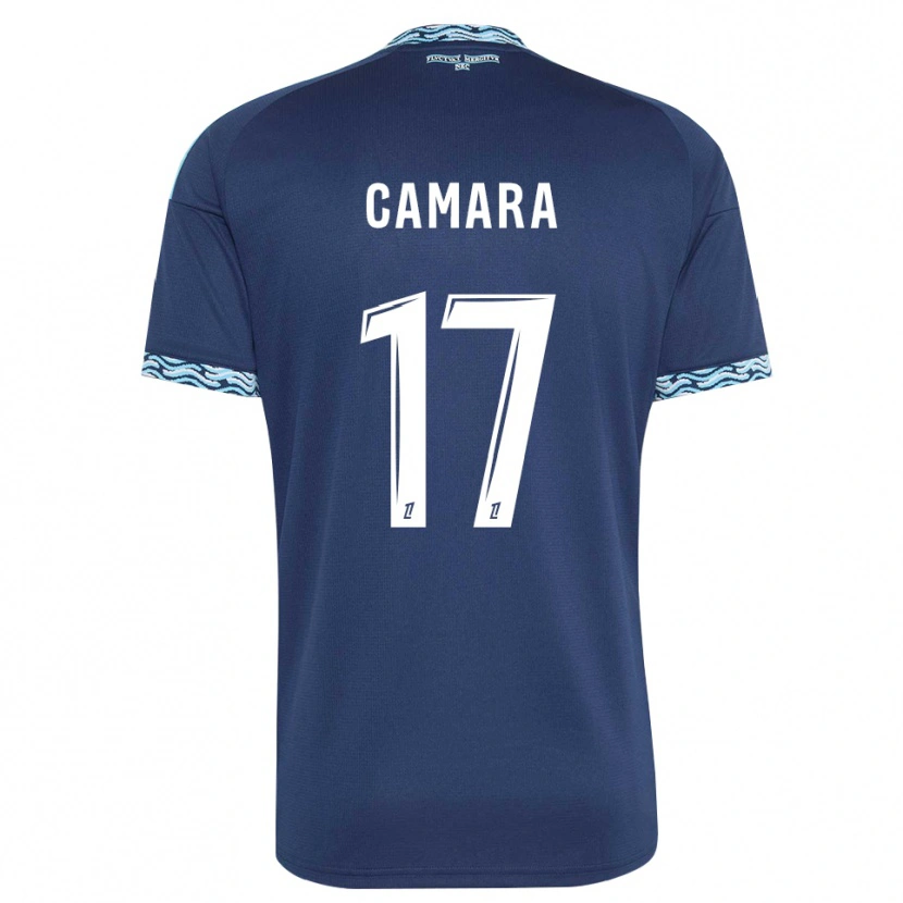 Danxen Women Adama Camara #17 Steelblue White Home Jersey 2026/27 T-Shirt