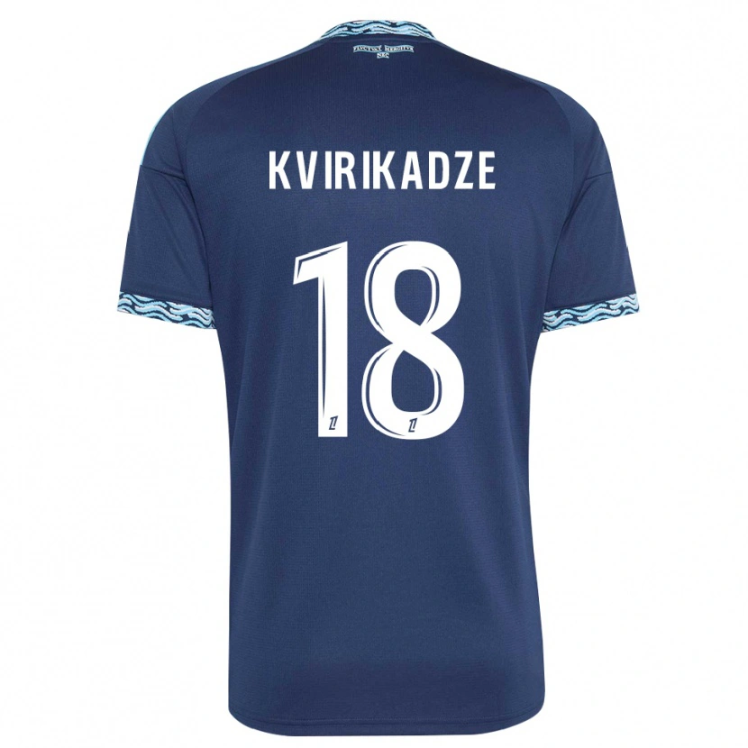 Danxen Women Andria Kvirikadze #18 Steelblue White Home Jersey 2026/27 T-Shirt
