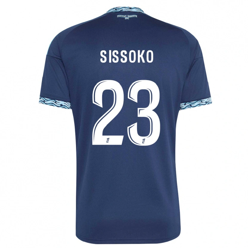 Danxen Women Teninsoun Sissoko #23 Steelblue White Home Jersey 2026/27 T-Shirt