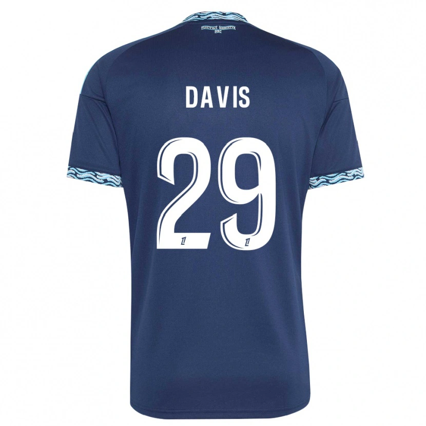 Danxen Women Deja Davis #29 Steelblue White Home Jersey 2026/27 T-Shirt