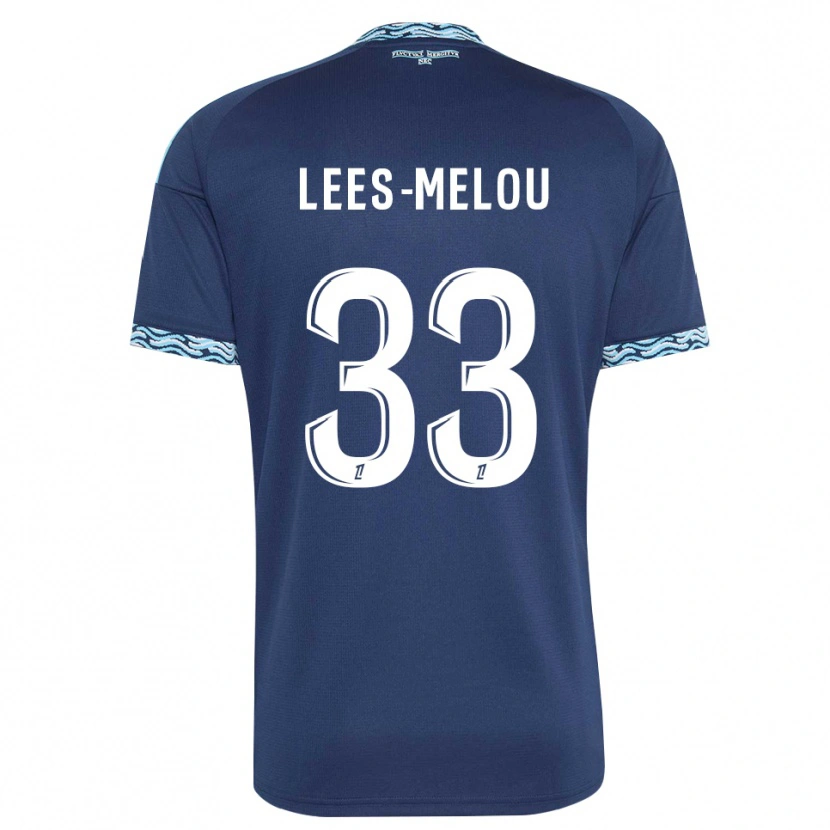 Danxen Women Pierre Lees-Melou #33 Steelblue White Home Jersey 2026/27 T-Shirt