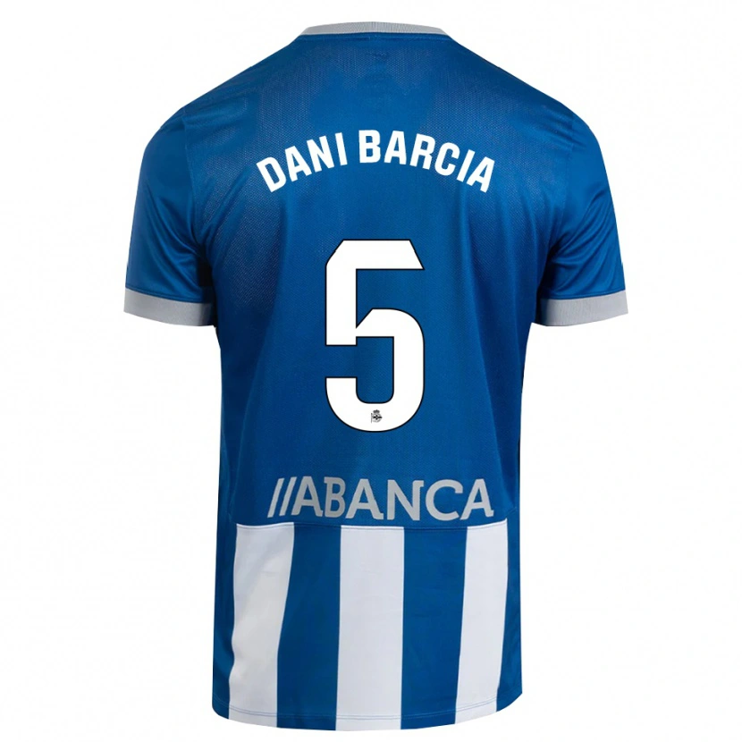 Danxen Women Dani Barcia #5 Blue Gray White Home Jersey 2026/27 T-Shirt