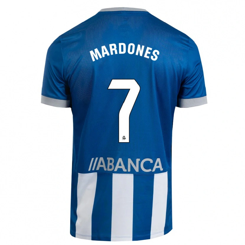 Danxen Women Alvaro Mardones #7 Blue Gray White Home Jersey 2026/27 T-Shirt
