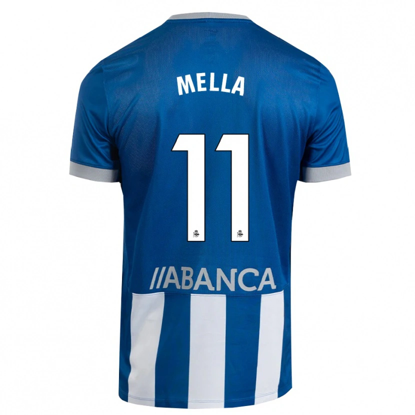 Danxen Women David Mella #11 Blue Gray White Home Jersey 2026/27 T-Shirt