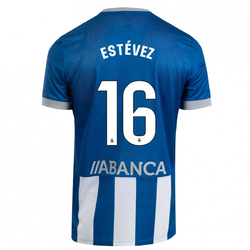 Danxen Women Dani Estévez #16 Blue Gray White Home Jersey 2026/27 T-Shirt