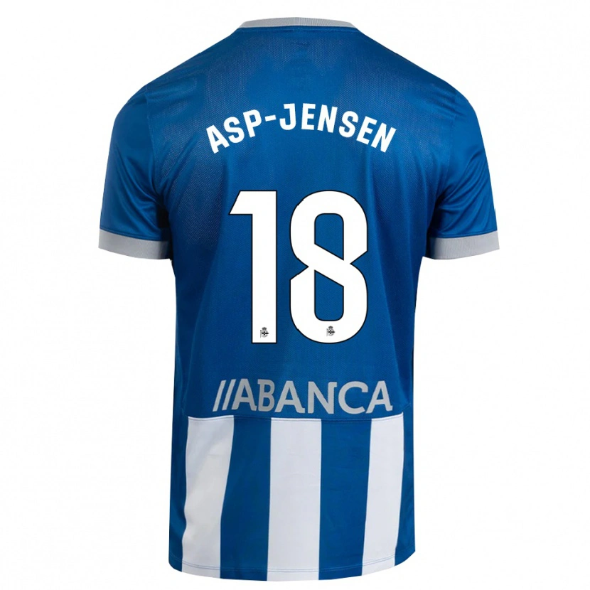 Danxen Women Jonathan Asp Jensen #18 Blue Gray White Home Jersey 2026/27 T-Shirt