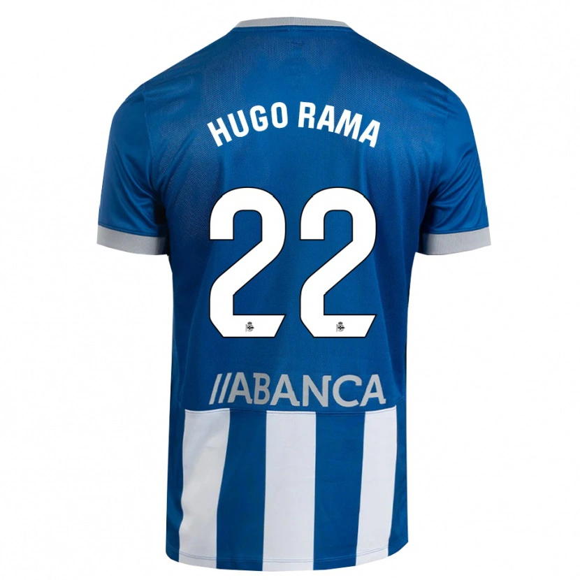 Danxen Women Hugo Rama #22 Blue Gray White Home Jersey 2026/27 T-Shirt