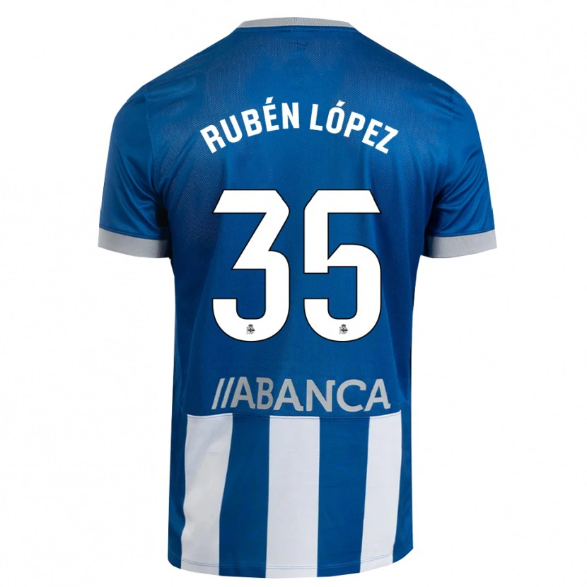 Danxen Women Rubén López #35 Blue Gray White Home Jersey 2026/27 T-Shirt