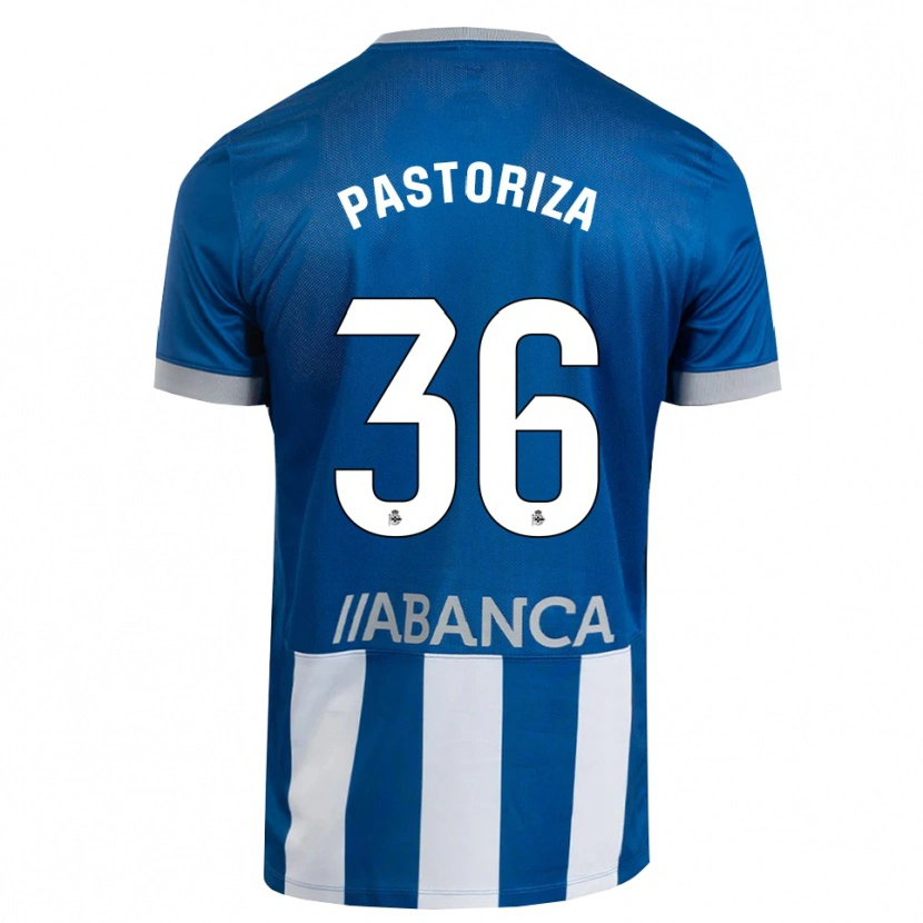 Danxen Women Guille Pastoriza #36 Blue Gray White Home Jersey 2026/27 T-Shirt