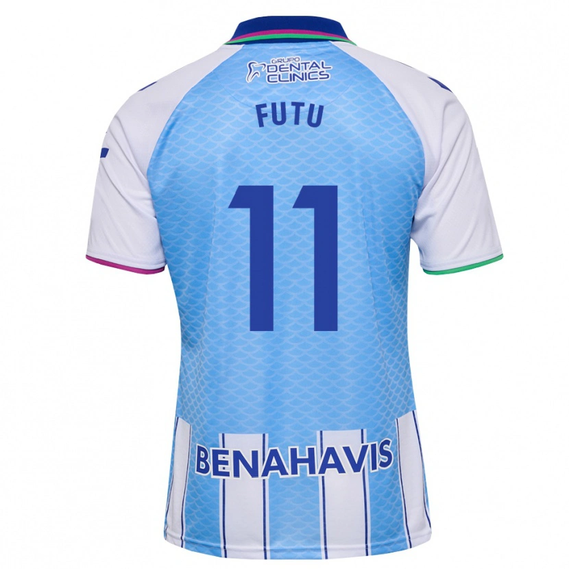 Danxen Women Mirian Córdoba Álvarez #11 Deep Sky Blue White Home Jersey 2026/27 T-Shirt