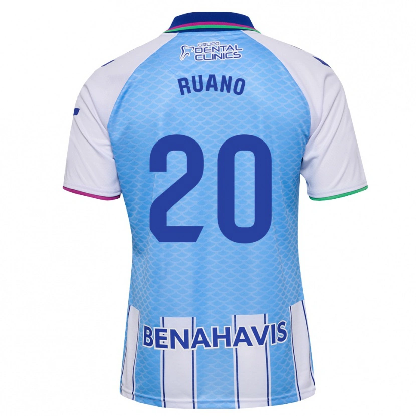 Danxen Women Celia Ruano #20 Deep Sky Blue White Home Jersey 2026/27 T-Shirt