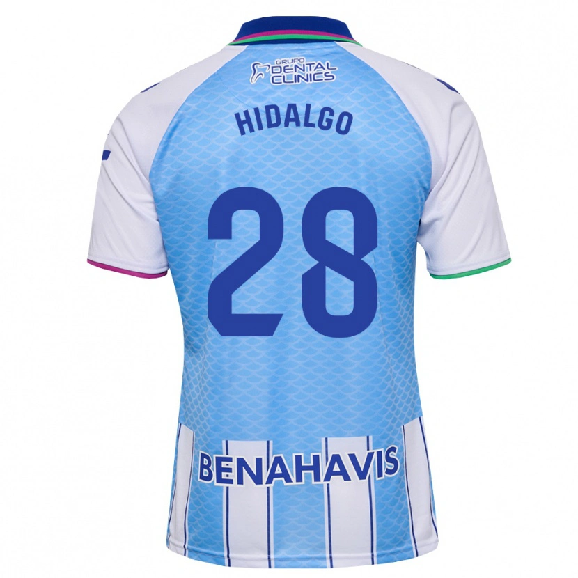Danxen Women Rafita Hidalgo #28 Deep Sky Blue White Home Jersey 2026/27 T-Shirt