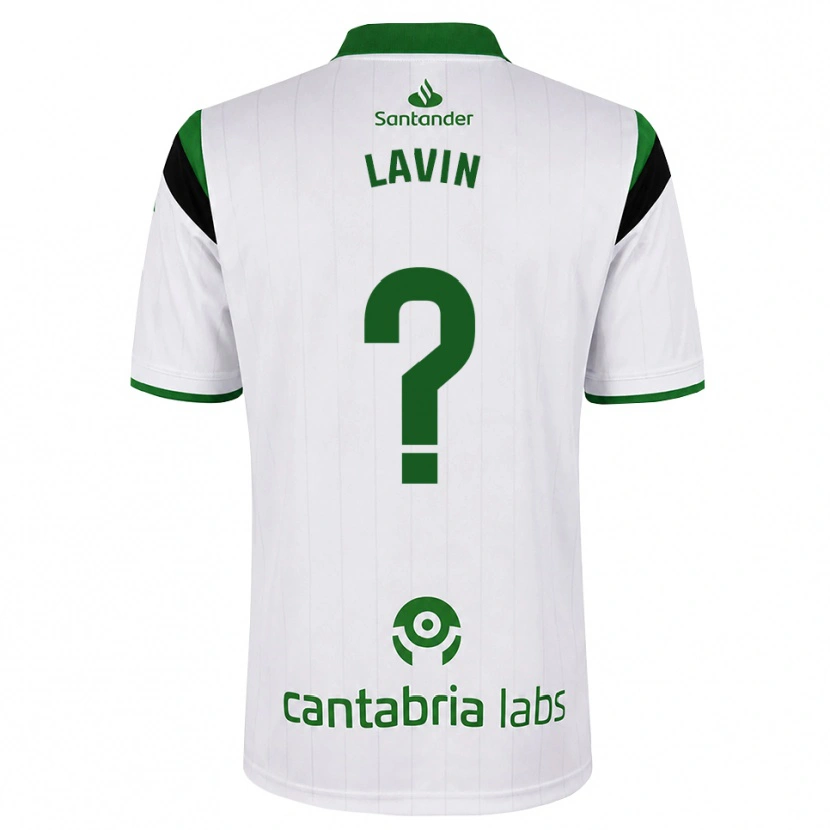 Danxen Women Raul Lavin #0 White Green Black Home Jersey 2026/27 T-Shirt