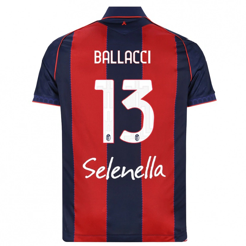 Danxen Women Edoardo Ballacci #13 Royal Blue Red White Home Jersey 2026/27 T-Shirt