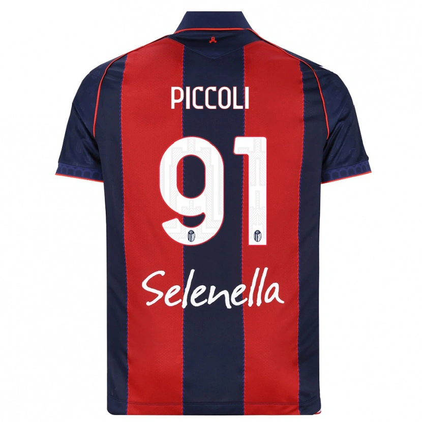Danxen Women Roberto Piccoli #91 Royal Blue Red White Home Jersey 2026/27 T-Shirt