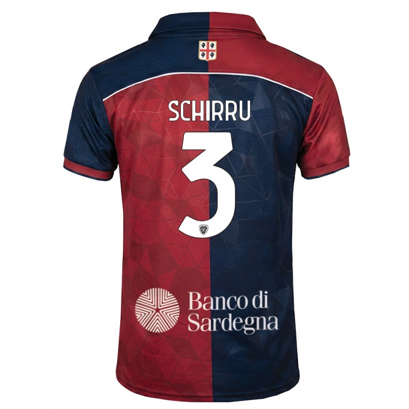 Danxen Women Andrea Schirru #3 Burgundy Royal Blue Home Jersey 2026/27 T-Shirt