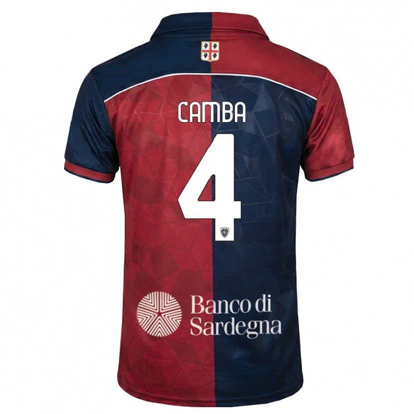 Danxen Women Daniele Camba #4 Burgundy Royal Blue Home Jersey 2026/27 T-Shirt