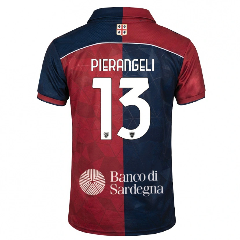 Danxen Women Luis Pierangeli #13 Burgundy Royal Blue Home Jersey 2026/27 T-Shirt