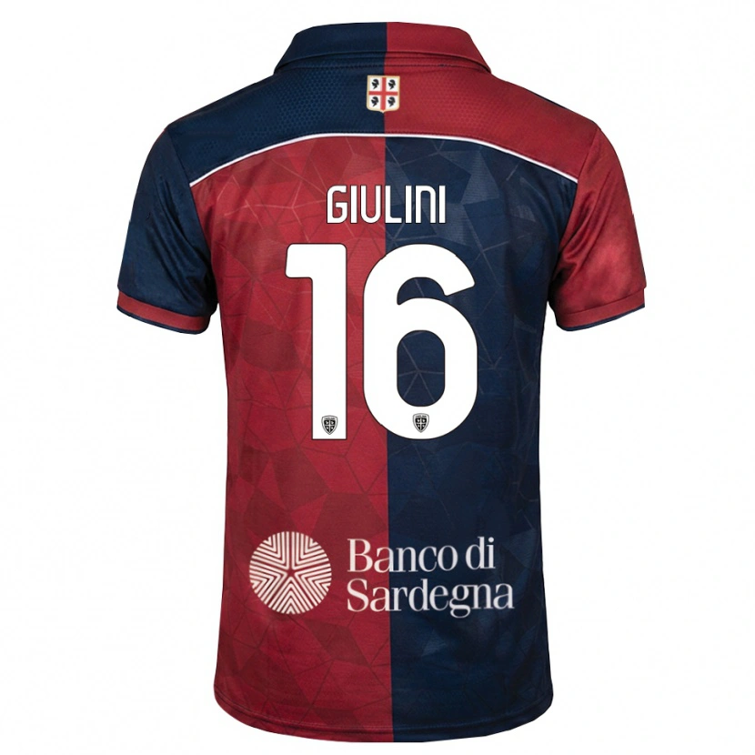 Danxen Women Carlo Giulini #16 Burgundy Royal Blue Home Jersey 2026/27 T-Shirt