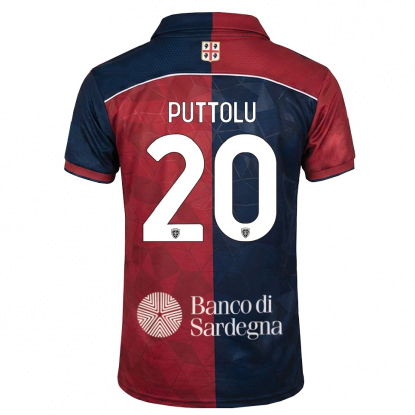 Danxen Women Diego Puttolu #20 Burgundy Royal Blue Home Jersey 2026/27 T-Shirt