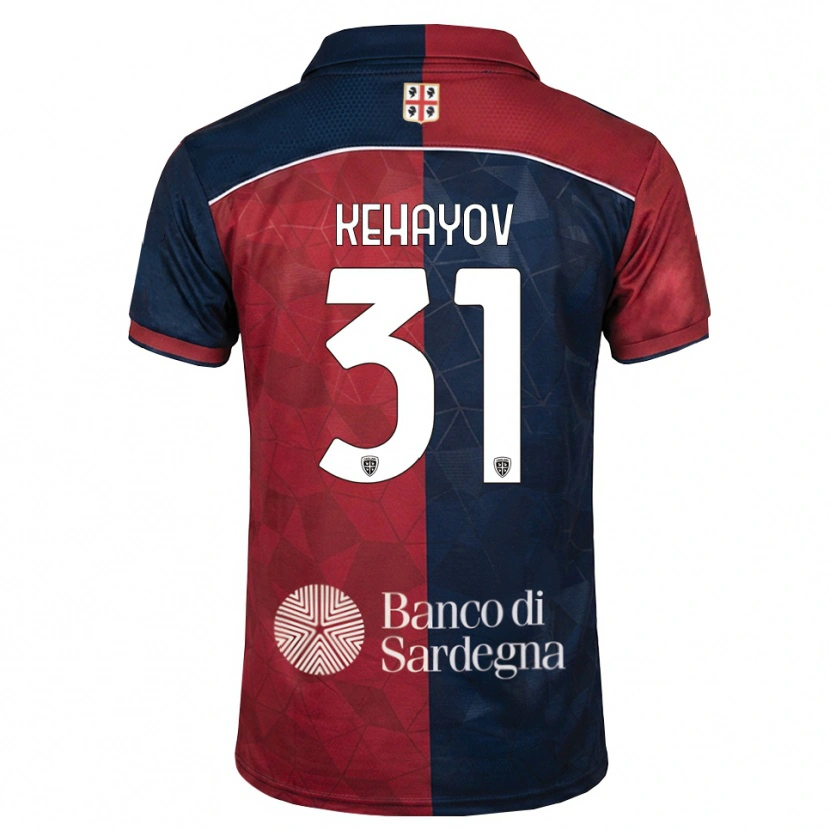 Danxen Women Atanas Kehayov #31 Burgundy Royal Blue Home Jersey 2026/27 T-Shirt