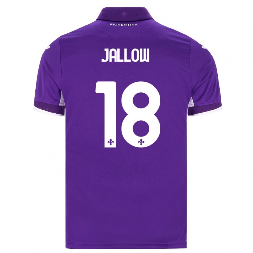 Danxen Women Sulayman Jallow #18 Purple White Pink Home Jersey 2026/27 T-Shirt