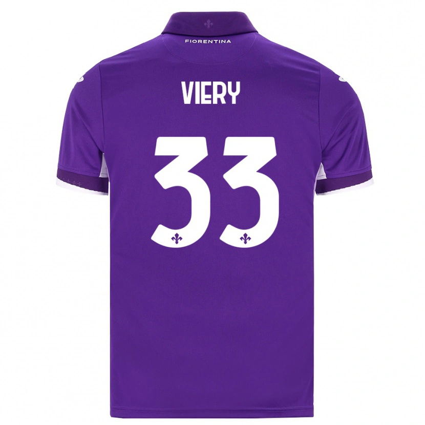 Danxen Women Viery Fernandes Santos Lopes #33 Purple White Pink Home Jersey 2026/27 T-Shirt