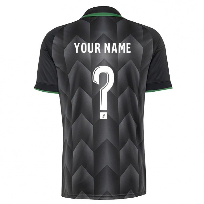 Danxen Women Your Name #0 White Black Green Away Jersey 2026/27 T-Shirt